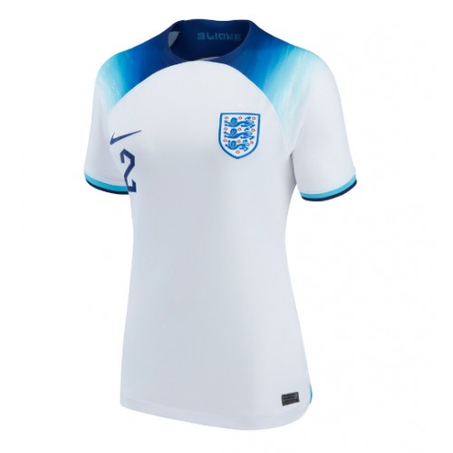 England Kyle Walker #2 Hjemmedrakt Kvinner VM 2022 Kortermet England Kyle Walker #2 Hjemmedrakt Kvinner VM 2022 Kortermet